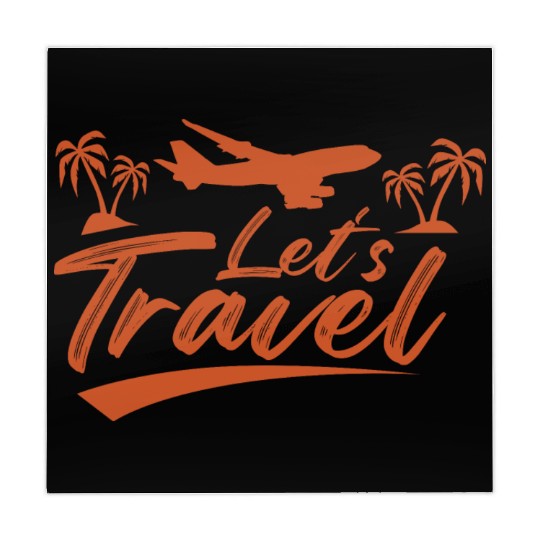 Lets Travel Vacation Explore Wanderlust Relax Fly Mahjong Mats