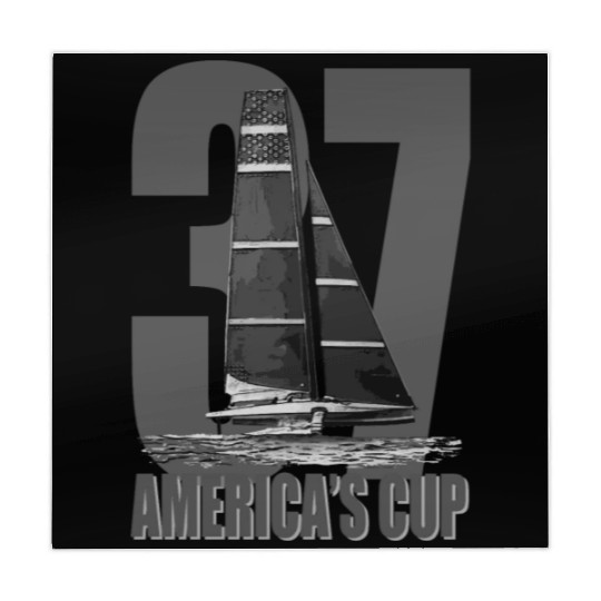 America's Cup 37 Grey Mahjong Mats