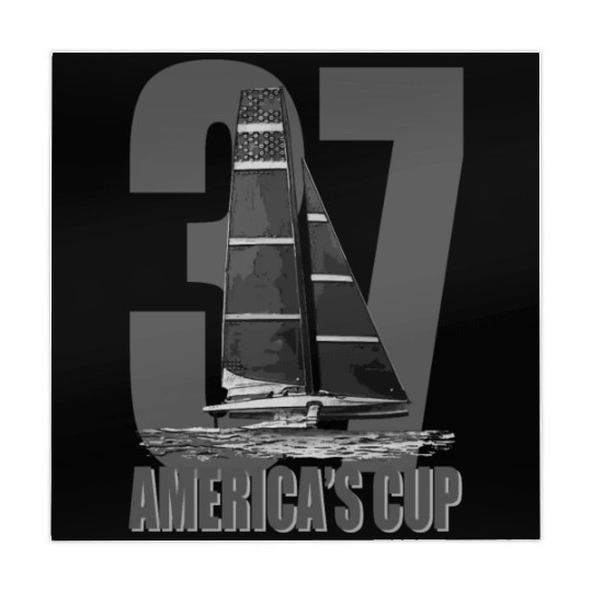 America's Cup 37 Grey Mahjong Mats