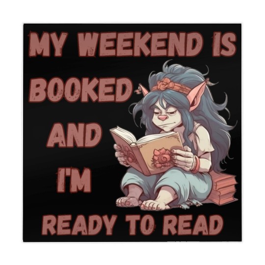 My Weekend is Booked, Ready to Read Mahjong Mats