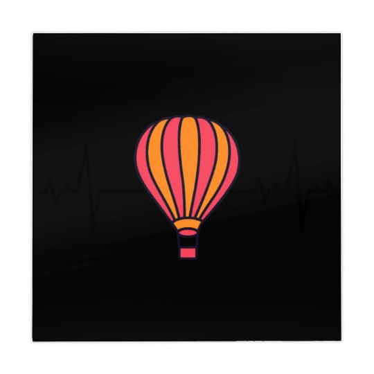 Hot Air Ballooning Hopper Balloon Heartbeat Mahjong Mats