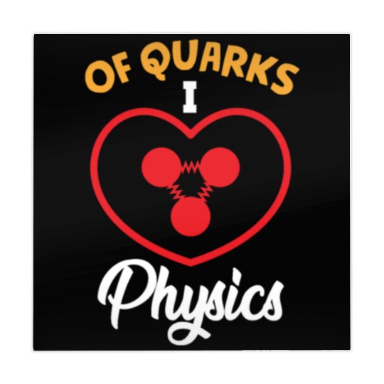Quarks i love Physics science atom cute Mahjong Mats