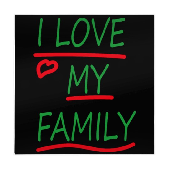 I love my family Mahjong Mats