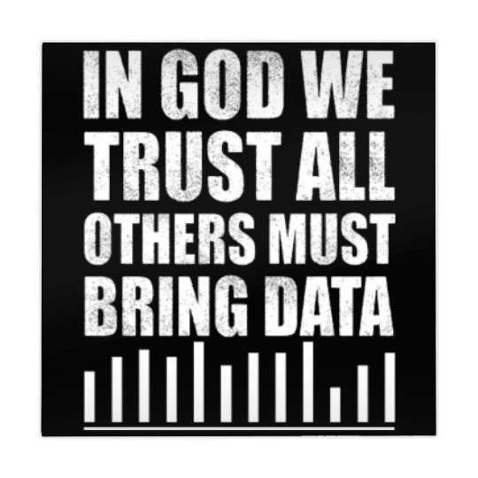 In God We Trust All Others Must Bring Data Mahjong Mats