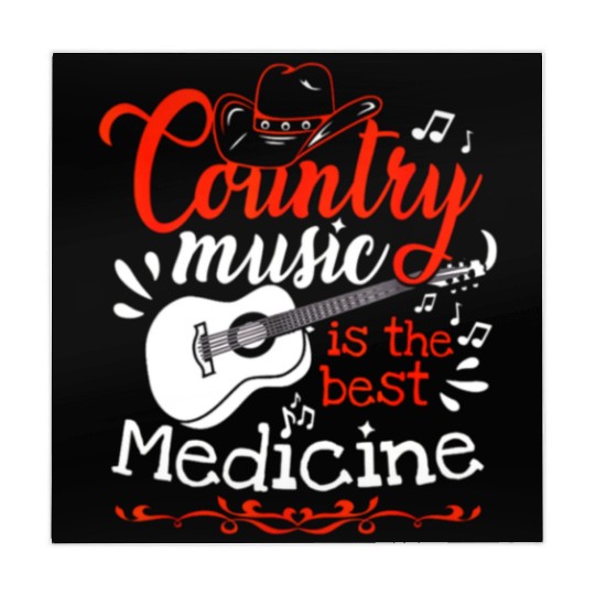 guitar country music lover Mahjong Mats