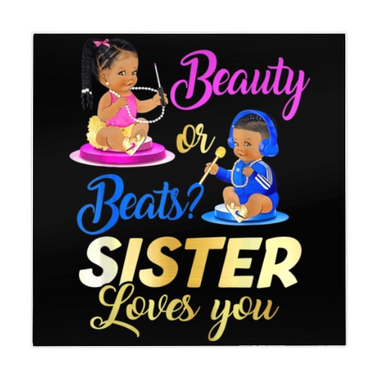 Cute Beauty Or Beat Sister Loves You Mahjong Mats
