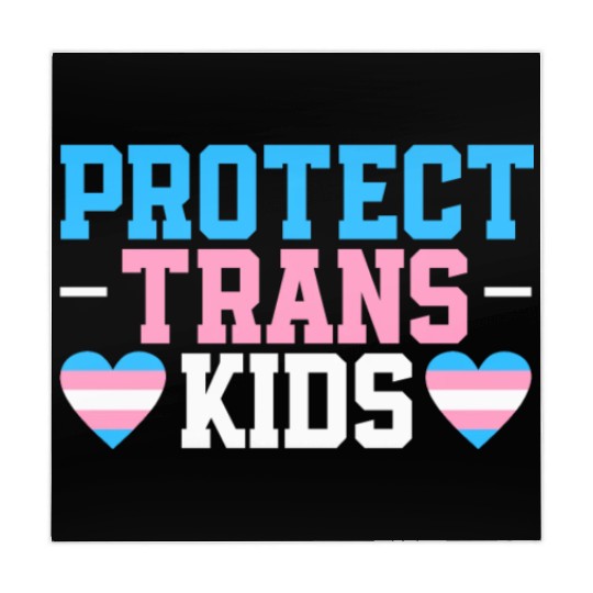 Protect Trans Kids Rainbow Pride LGBTQ Transgender Mahjong Mats