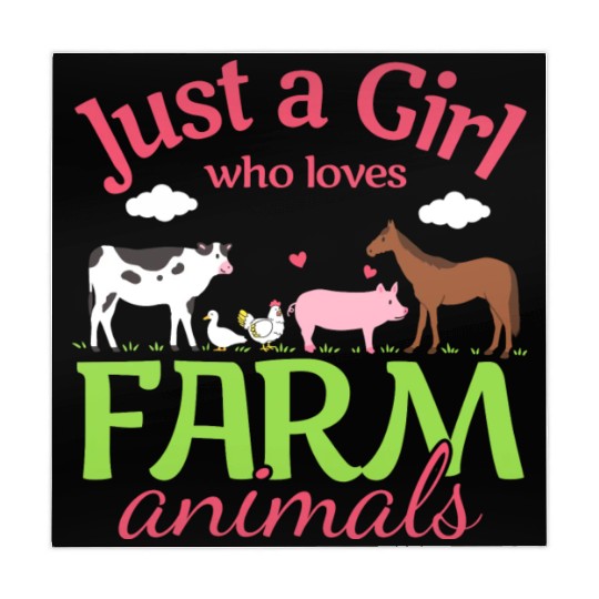 Farm Animals Farmer Farm Animal Lover Mahjong Mats