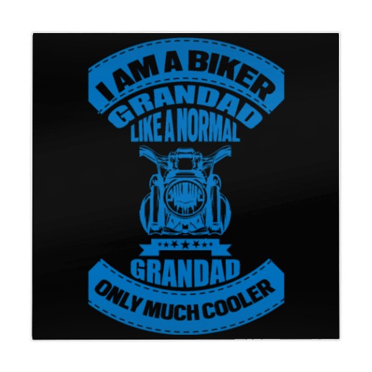 I M A BIKER GRANDAD LIKE A NORMAL GRANDAD Mahjong Mats