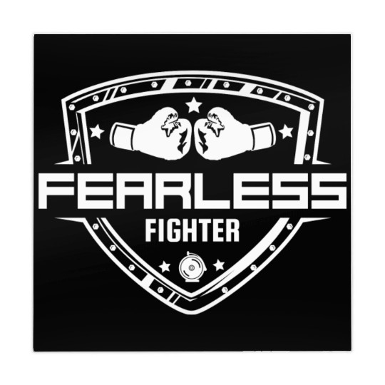 Fearless Fighter | Boxing Gloves Sports Player Mahjong Mats