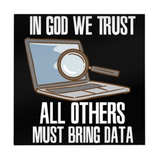 In God We Trust All Others Must Bring Data Mahjong Mats