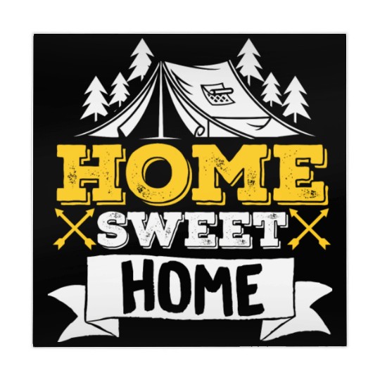 Camper Outdoor Tent Home Sweet Home Mahjong Mats