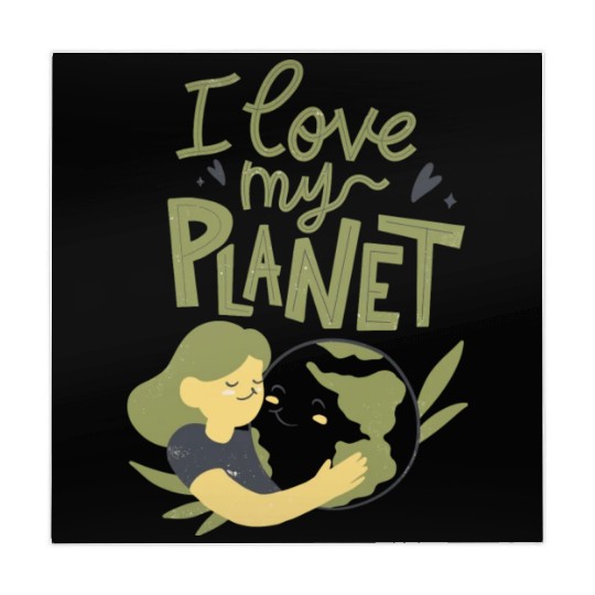 Earth Day I Love My Planet Pro Environment Nature Mahjong Mats