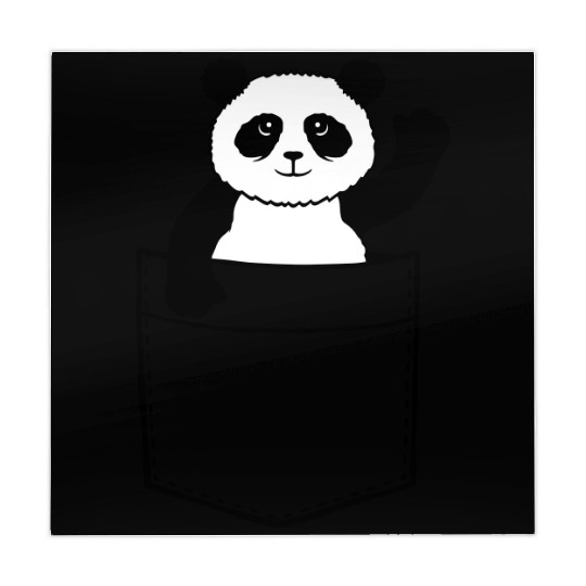 Travel Chest Bag Panda Bear Waving Friendly Mahjong Mats