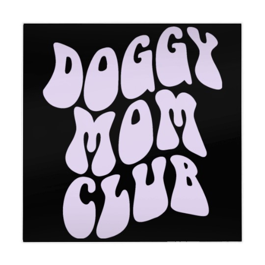 Dog Moms Club retro Pet Lover Mahjong Mats