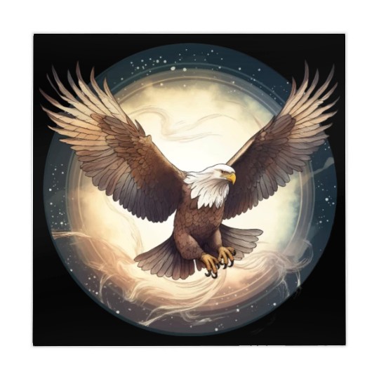 Flying Bald Eagle Mahjong Mats