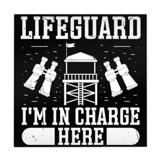 Lifeguard in charge here swimming pool guard Mahjong Mats