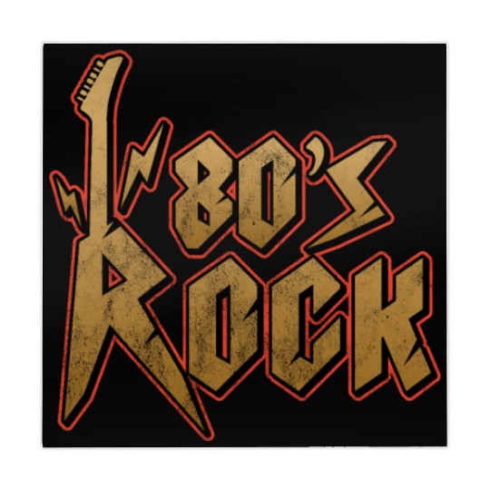 80s Rock Music Genre Eighties Vibe Retro Musician Mahjong Mats