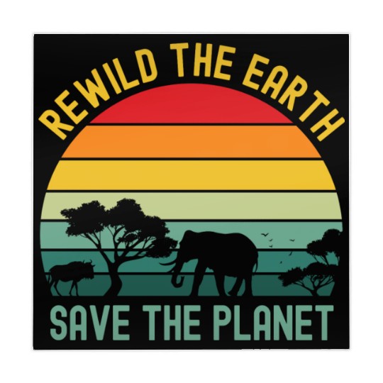 Earth Day Rewild The Earth Save The Planet Nature Mahjong Mats