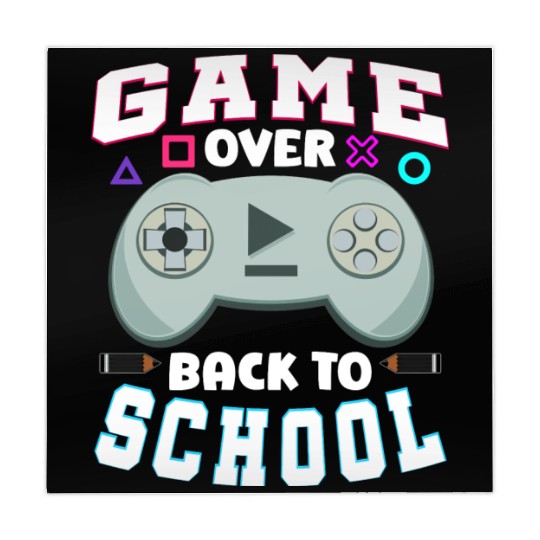 Game Over Gaming Controller Back To School Mahjong Mats