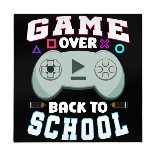 Game Over Gaming Controller Back To School Mahjong Mats