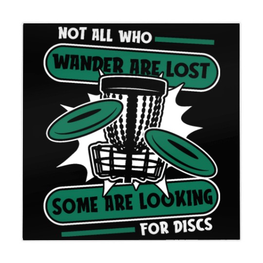 Some Are Looking for Discs Frisbee Buddy Disc Golf Mahjong Mats