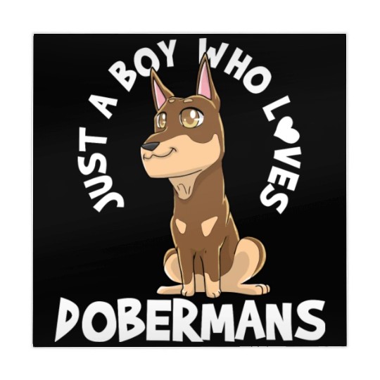 Doberman Doberman Lover Kawaii Mahjong Mats