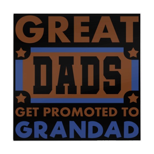 Great Dads Get Promoted To Grandad Funny Mahjong Mats