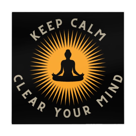 Keep Calm, Clear Your Mind Mahjong Mats