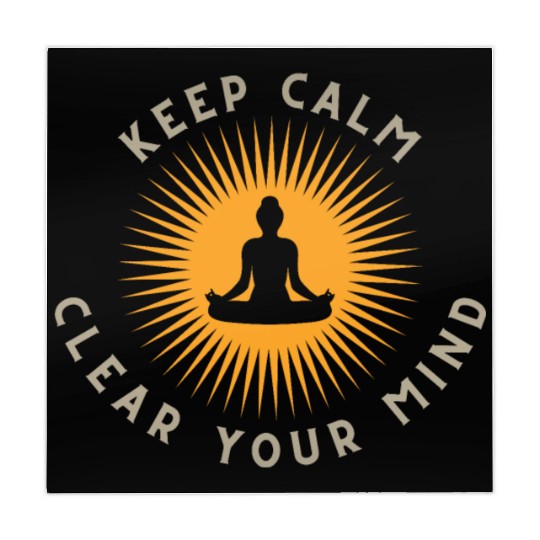 Keep Calm, Clear Your Mind Mahjong Mats