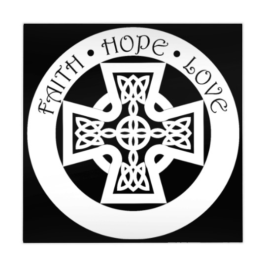 Timeless Celtic Cross With Celtic Knots Mahjong Mats