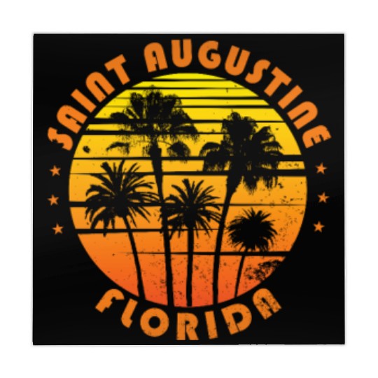 Retro Saint Augustine Florida Souvenir Vintage Mahjong Mats