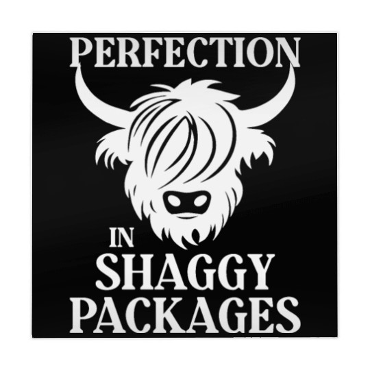 Perfection In Shaggy Packages Highland Cow Mahjong Mats