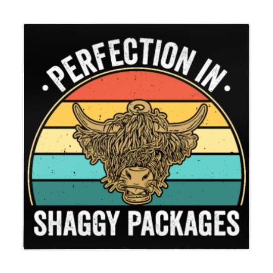 Perfection In Shaggy Packages Highland Cow Mahjong Mats