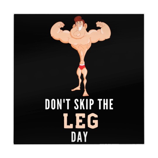 Don't Skin The Leg Day Mahjong Mats