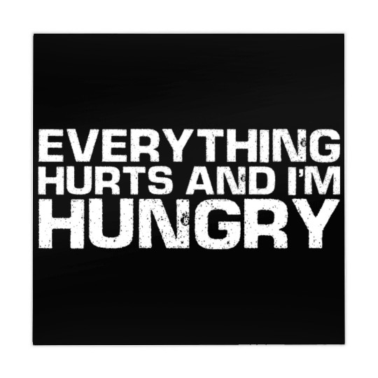 Everything Hurts And I'm Hungry Mahjong Mats