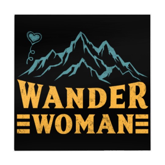 Wanderwoman Mountaineer Wanderlust Hiker Mahjong Mats