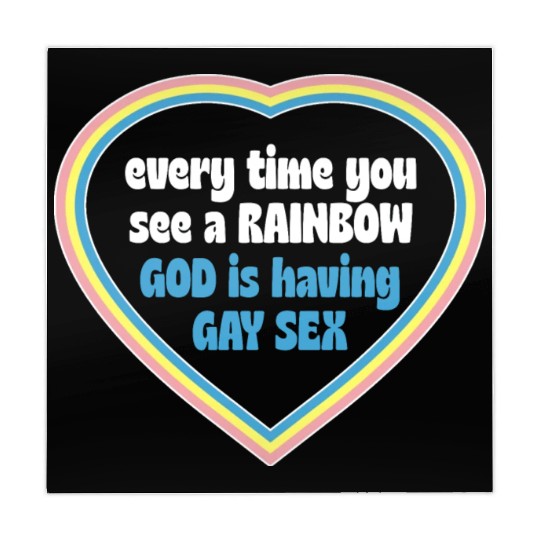 Every Time You See A Rainbow God Is Having Gay sx Mahjong Mats