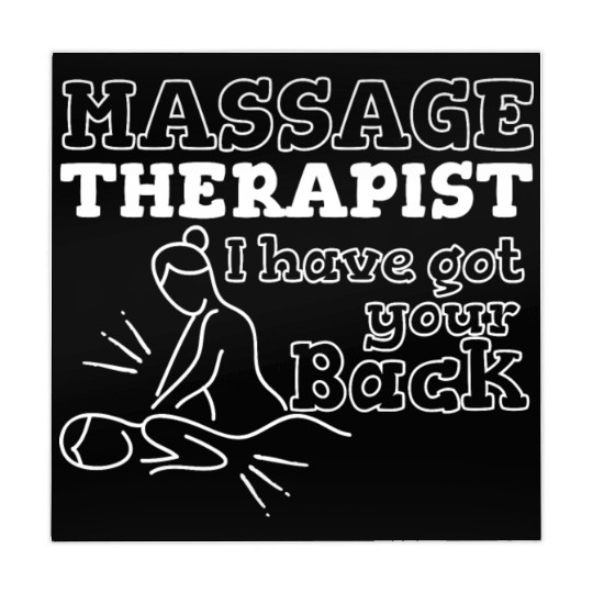 Massage Therapist I Got Your Back Mahjong Mats