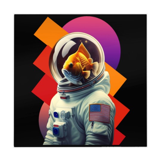 First Adventure with the Brave Goldfish Astronauts Mahjong Mats