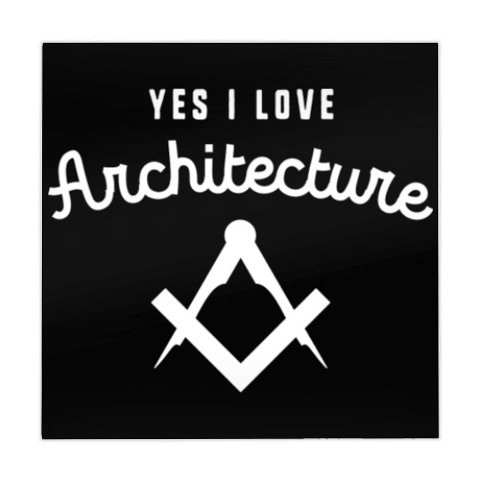 Yes I Love Architecture boy Mahjong Mats