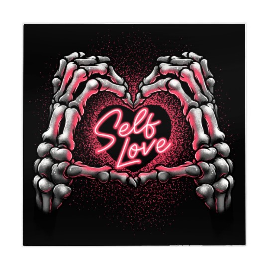 Self Love Bones Heart Mahjong Mats