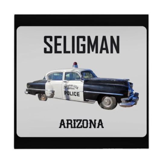 Old car city of Seligman in Arizonna, US Route 66 Mahjong Mats