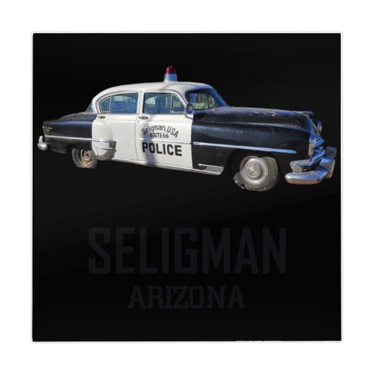 Old car city of Seligman in Arizonna, US Route 66 Mahjong Mats