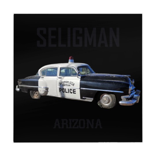 Old car city of Seligman in Arizonna, US Route 66 Mahjong Mats