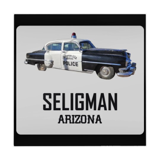 Old car city of Seligman in Arizonna, US Route 66 Mahjong Mats