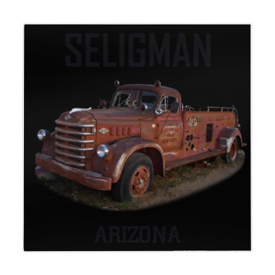 Old car city of Seligman in Arizonna, US Route 66 Mahjong Mats