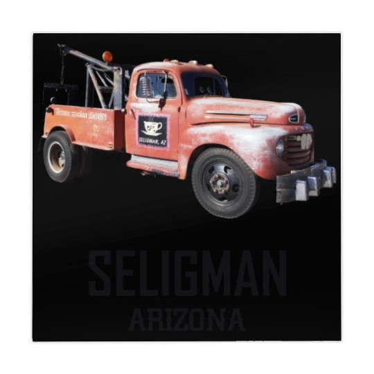 Old car city of Seligman in Arizonna, US Route 66 Mahjong Mats