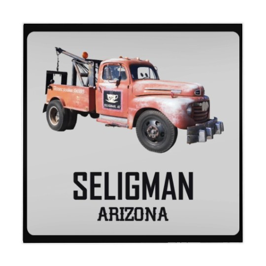 Old car city of Seligman in Arizonna, US Route 66 Mahjong Mats