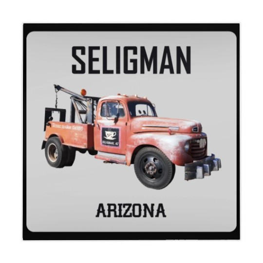 Old car city of Seligman in Arizonna, US Route 66 Mahjong Mats